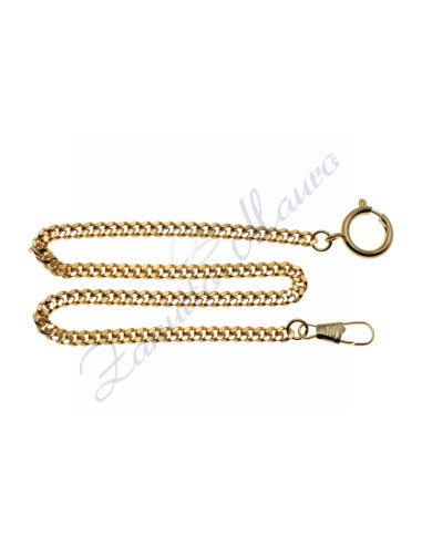 Gold chain for pocket watch groumette link mm 5.3x2.8 cm 41