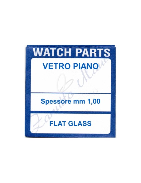 Flat mineral glass thickness mm 1.00 diameter 359