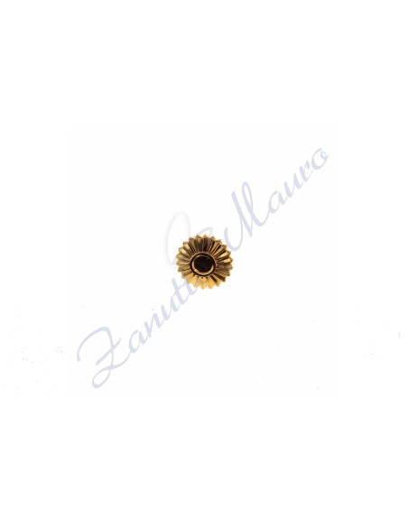Corona Lorenz per tasca dorata mm 5,80 tubo 3 altezza 2,60 passo 0,90