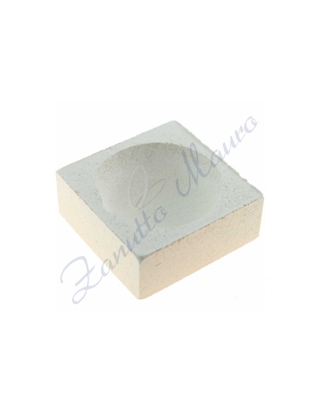 Crogiolo quadrato in argilla 6x6