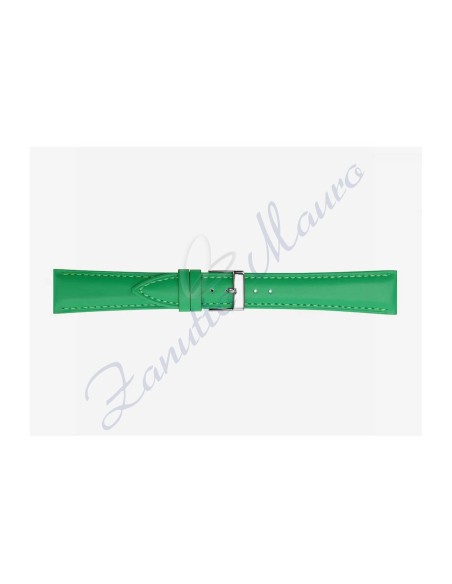Cinturino 662 in cuoio drake semiribordato 12X10 colore verde chiaro