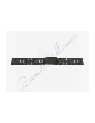 Bracelet 4950/N black PVD strap loop mm 20
