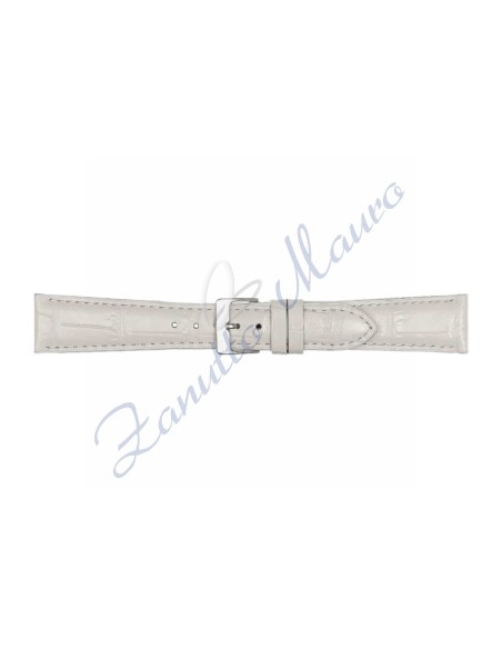 Cinturino stampa cocco 454 XL ansa 12 colore bianco