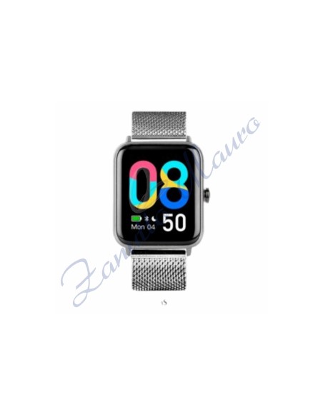 Smartwatch PRO XL JmSmart PJS0007MS con bracciale mesh colore acciaio